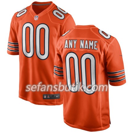 Chicago Bears Tröjor Custom Nike Orange - Herr Chicago Bears Tröjor Custom Nike Orange - Herr